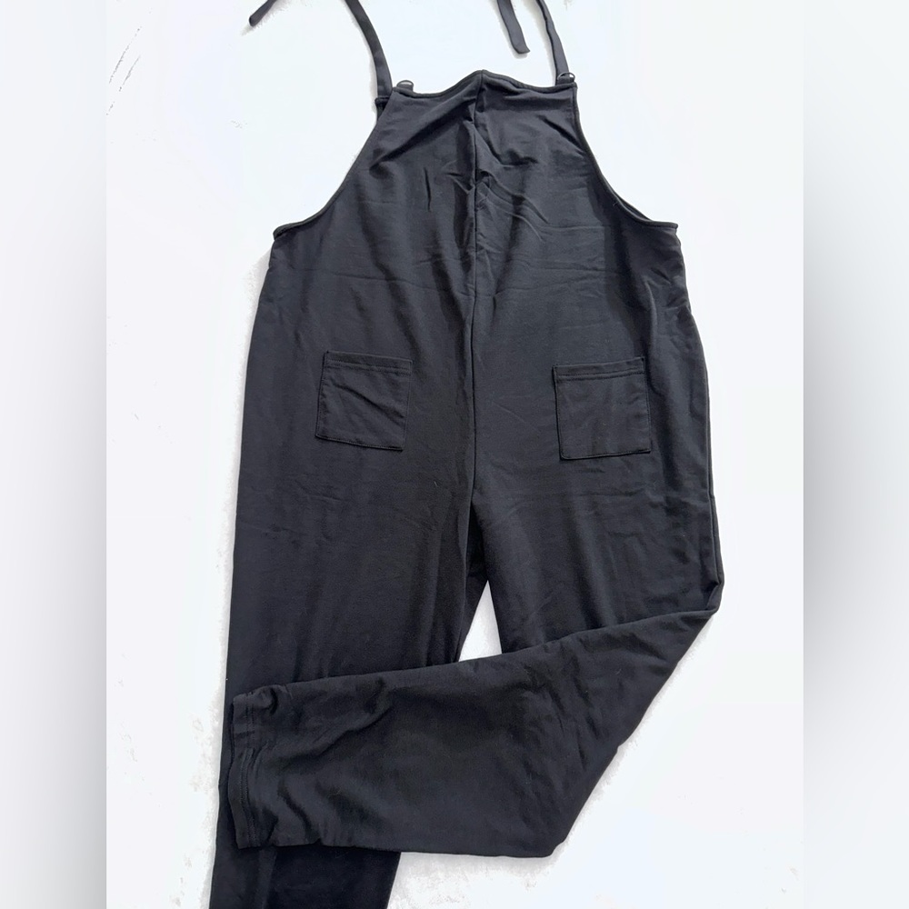 Long black jumpsuit